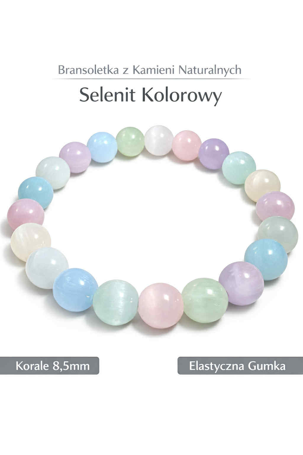 Colorful Selenite Bracelet