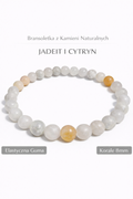 Bransoletka z kamieni naturalnych